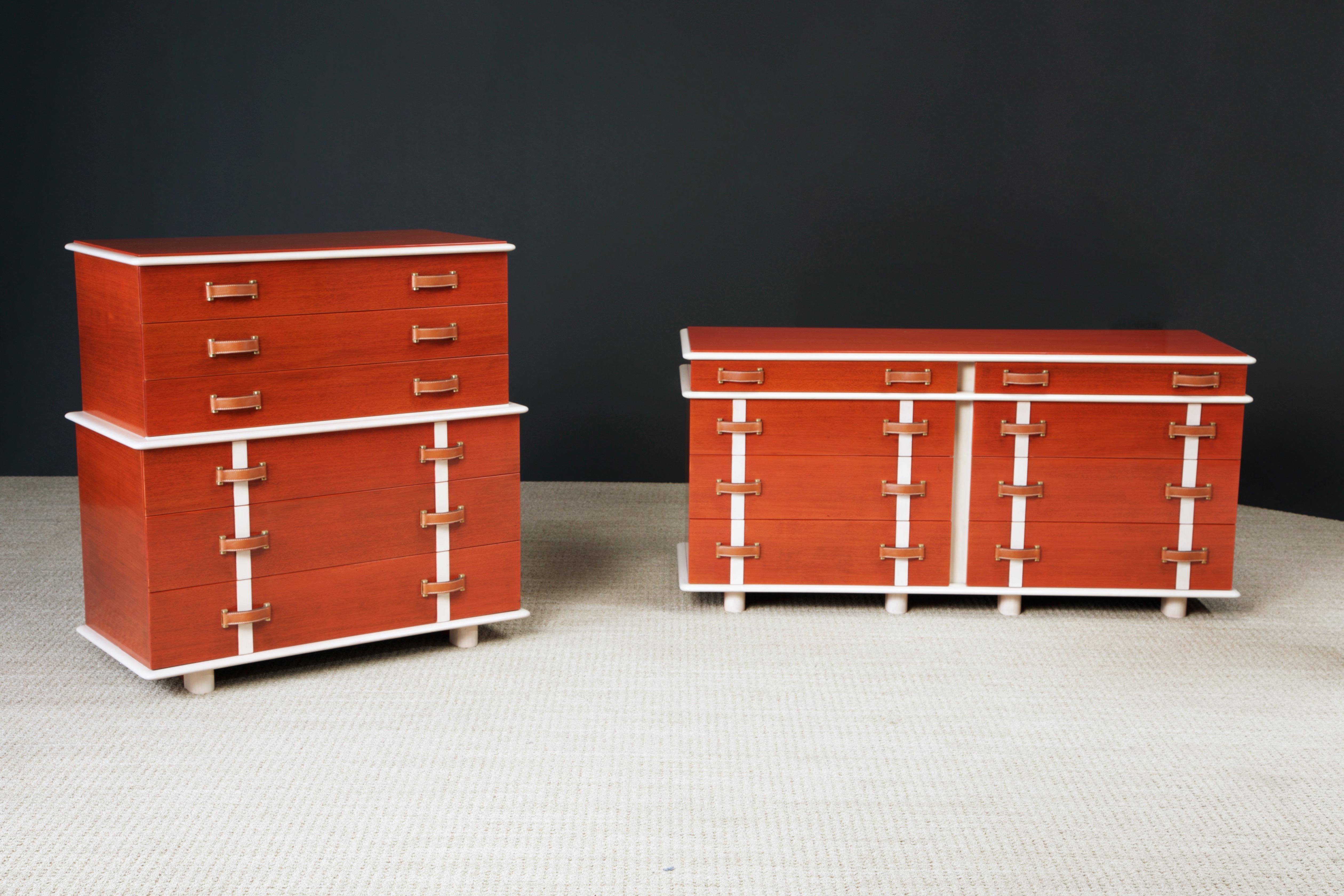 Comò Highboy 'Station Wagon' restaurato di Paul Frankl, 1945 circa, tripla firma in vendita 11