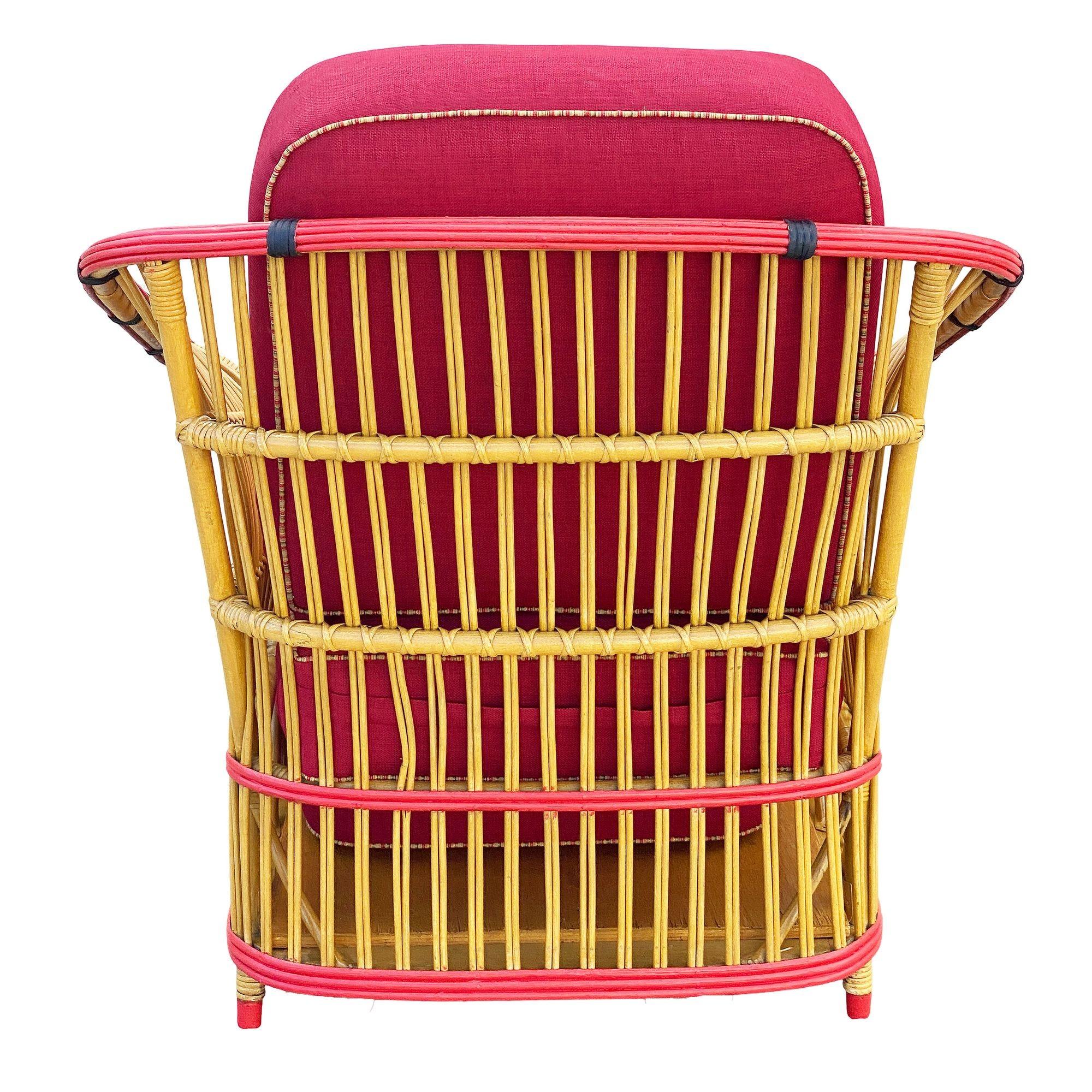 American Restored Stick Reed Rattan 