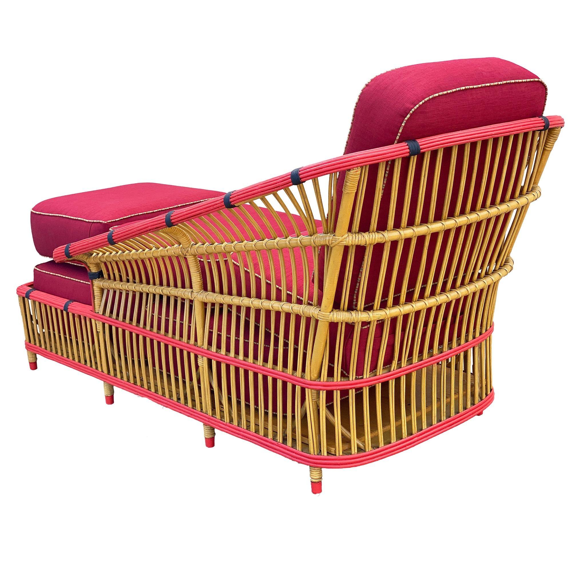 Fabric Restored Stick Reed Rattan 