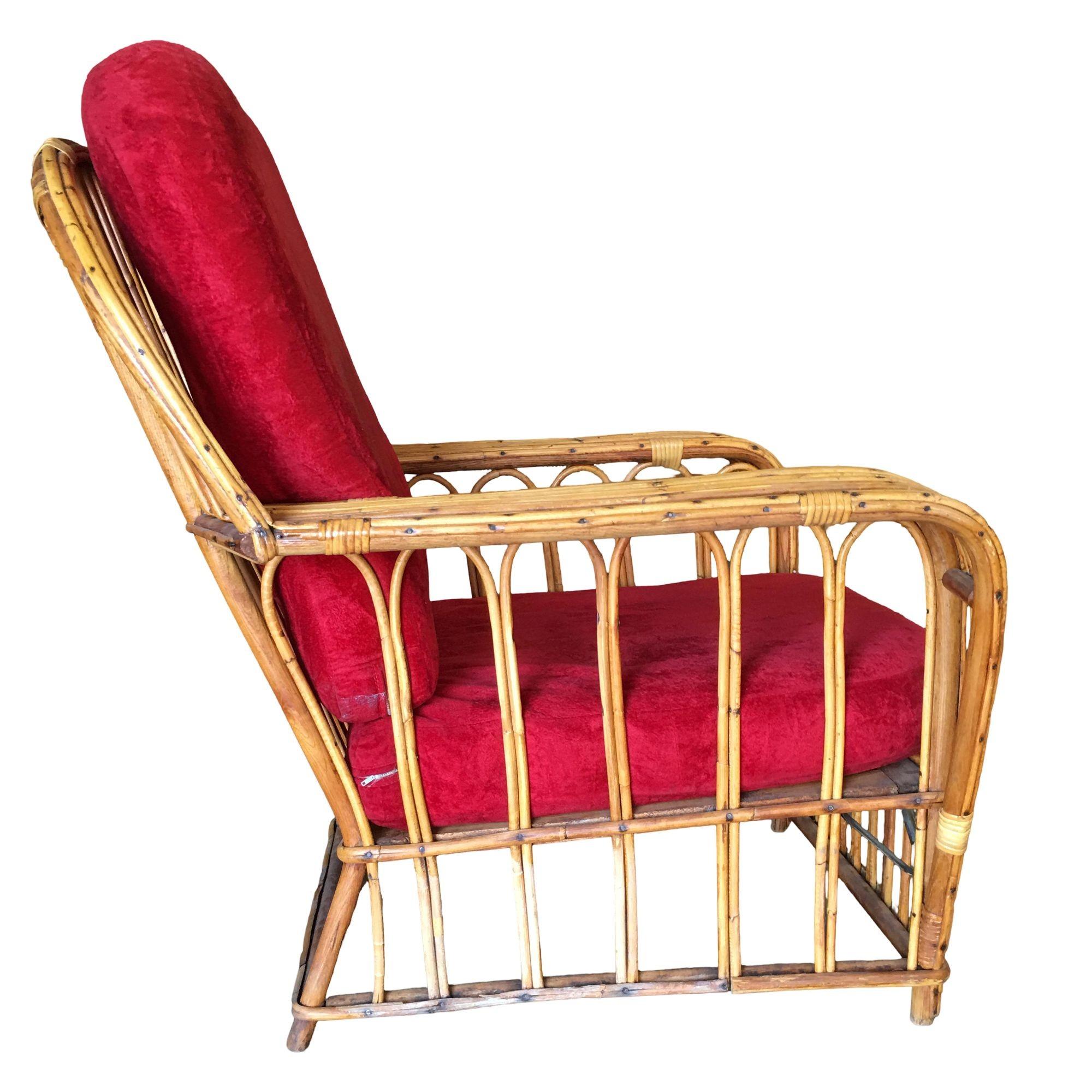 American Restored Stick Reed Rattan 
