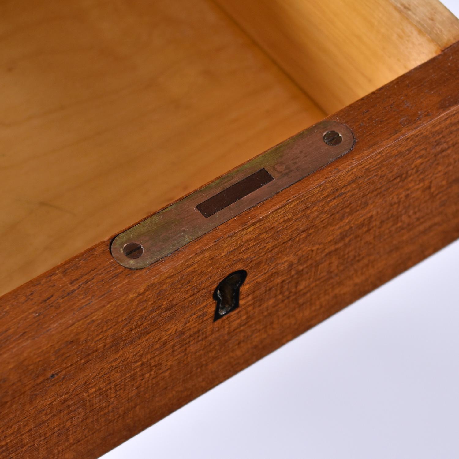 Scrivania in teak restaurata di Arne Wahl Iversen Model 56 per Vinde Møbelfabrik 3