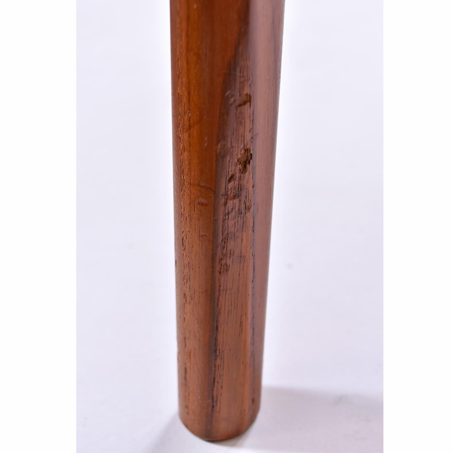 Scrivania in teak restaurata di Arne Wahl Iversen Model 56 per Vinde Møbelfabrik 10