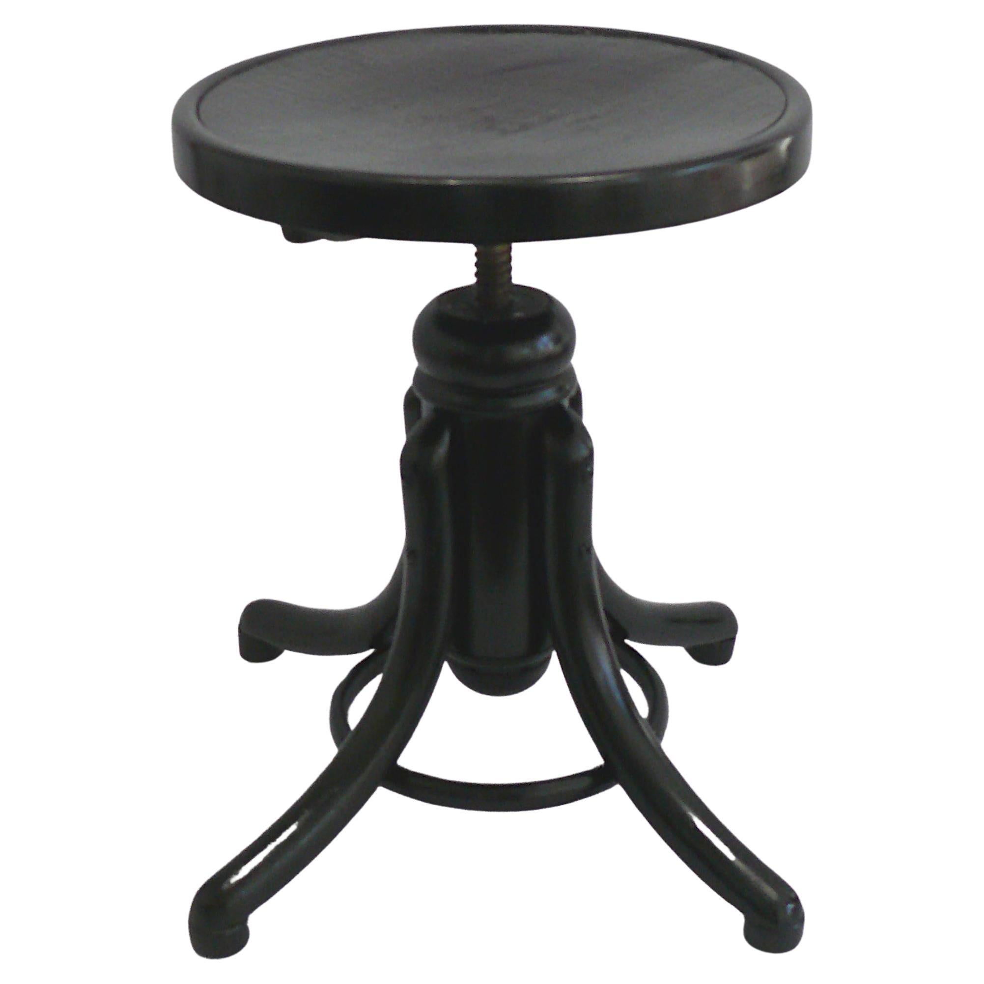 Restored Thonet Piano Stool, Mid 20th Century