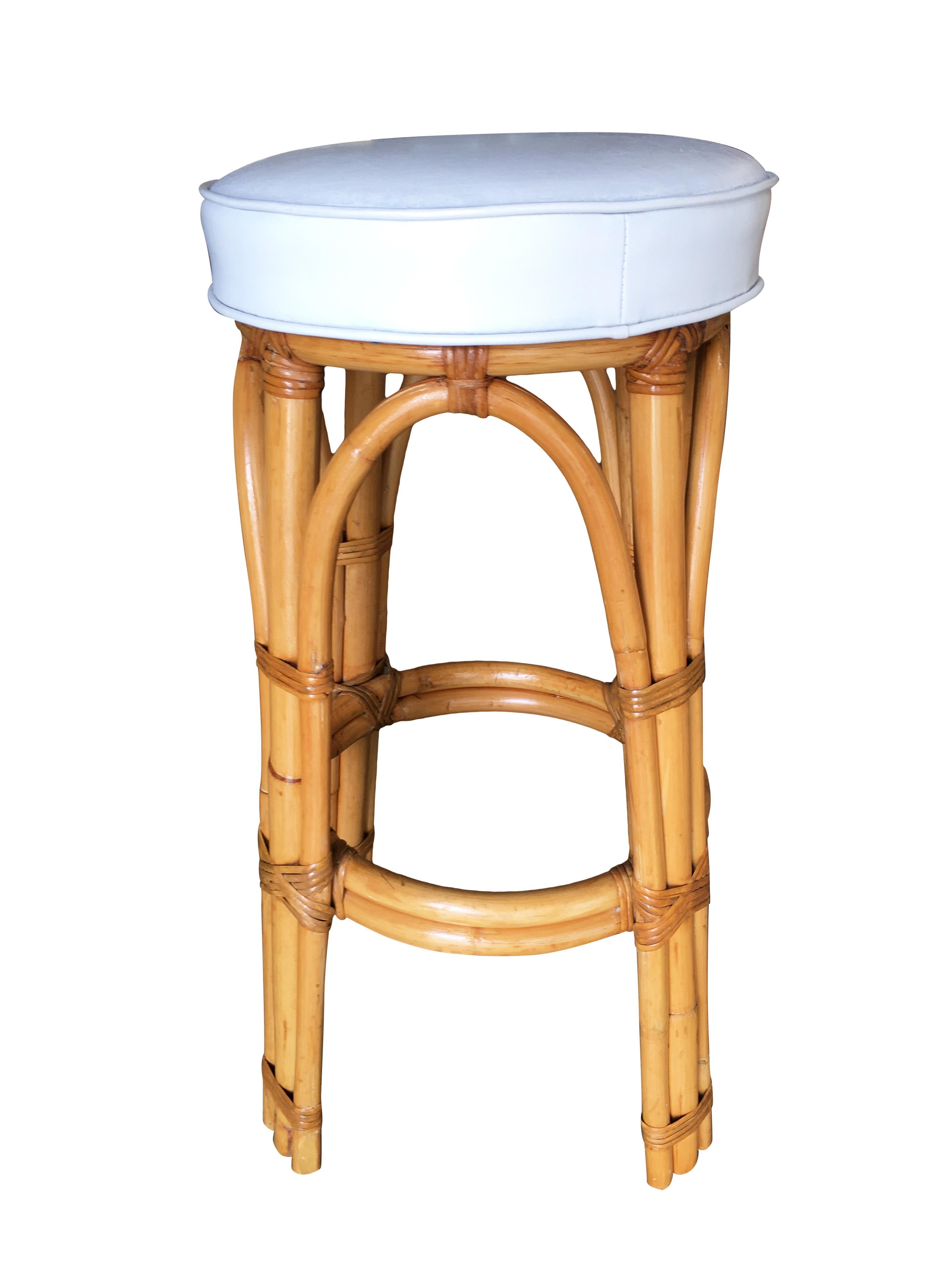 rattan bar stools set of 3