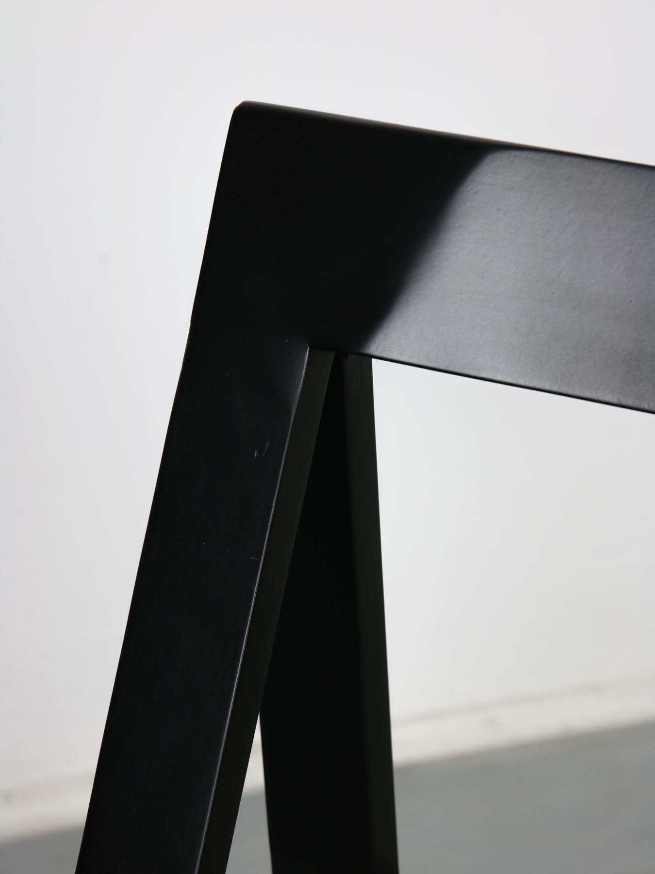 Restored Trieste Folding Chairs by Aldo Jacober for Bazzani, Set of 2 For Sale 2
