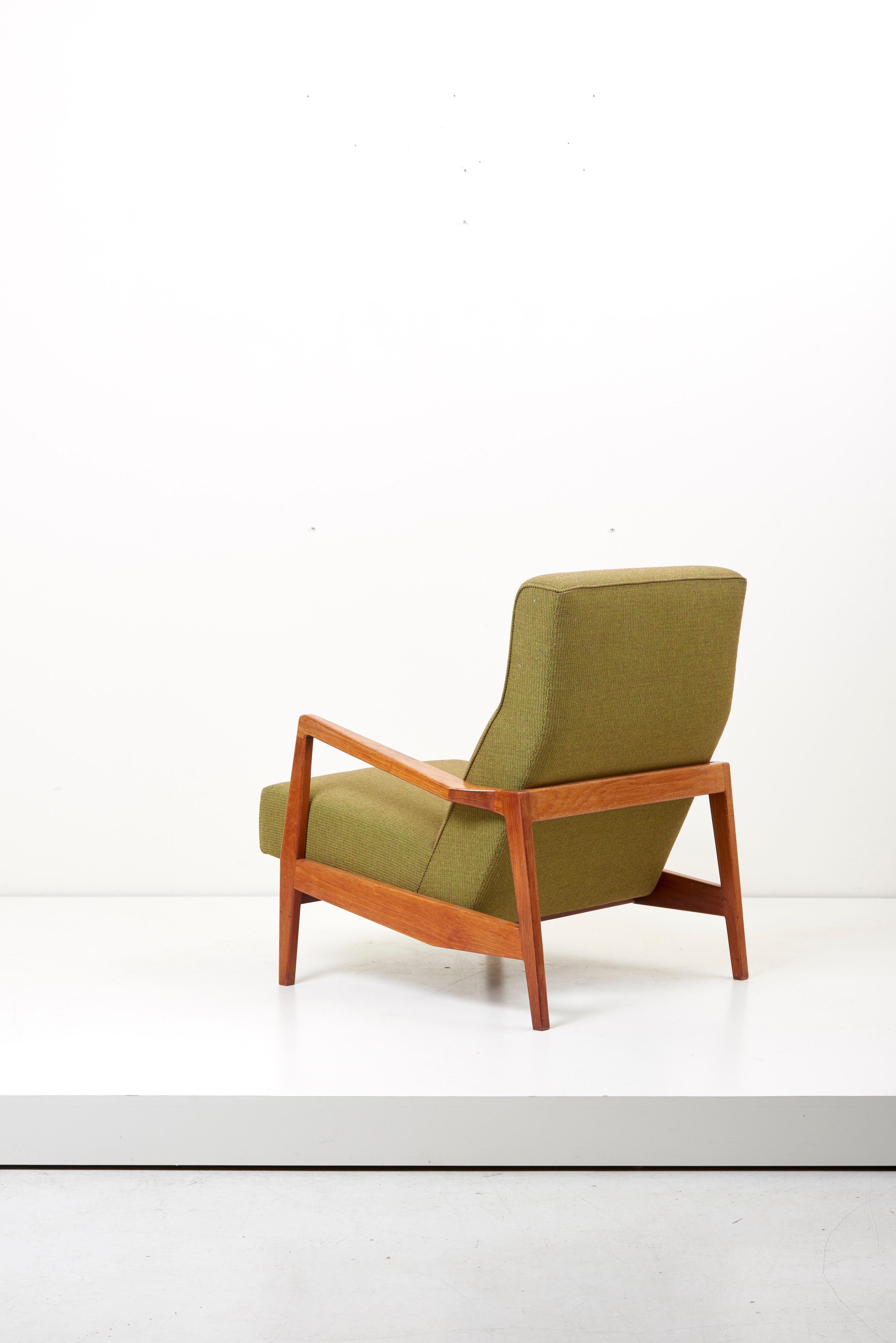Restored U453 Lounge Chair by Jens Risom In Good Condition In Berlin, DE
