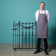 Restored Victorian Wrought Iron Side Gate