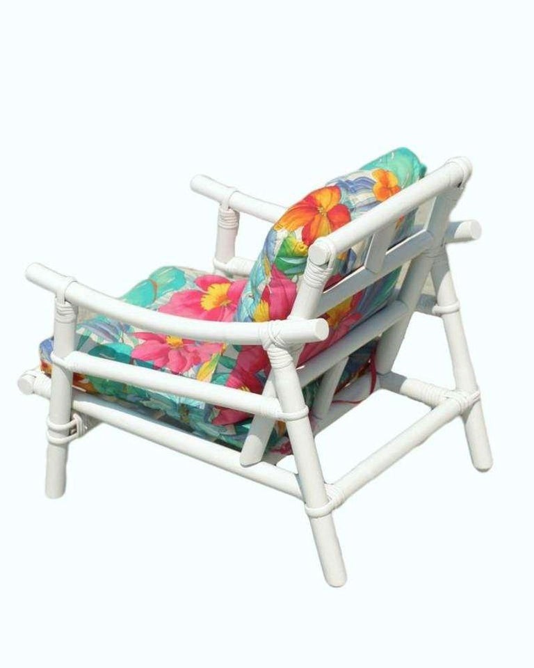 Restored Vintage Complete Rattan Children's LivingRoom Set For Sale at