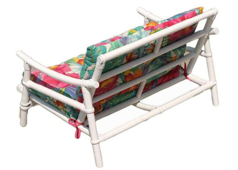 Restored Vintage Complete Rattan Children's LivingRoom Set For Sale at