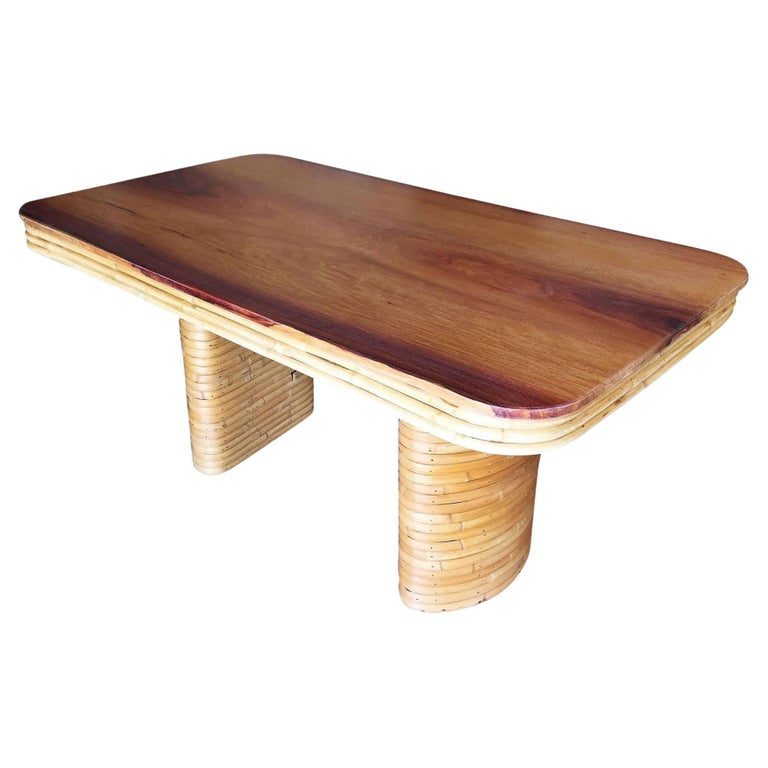 Pack de 4 Chaises de Salle à Manger en Rotin synthétique Aroa