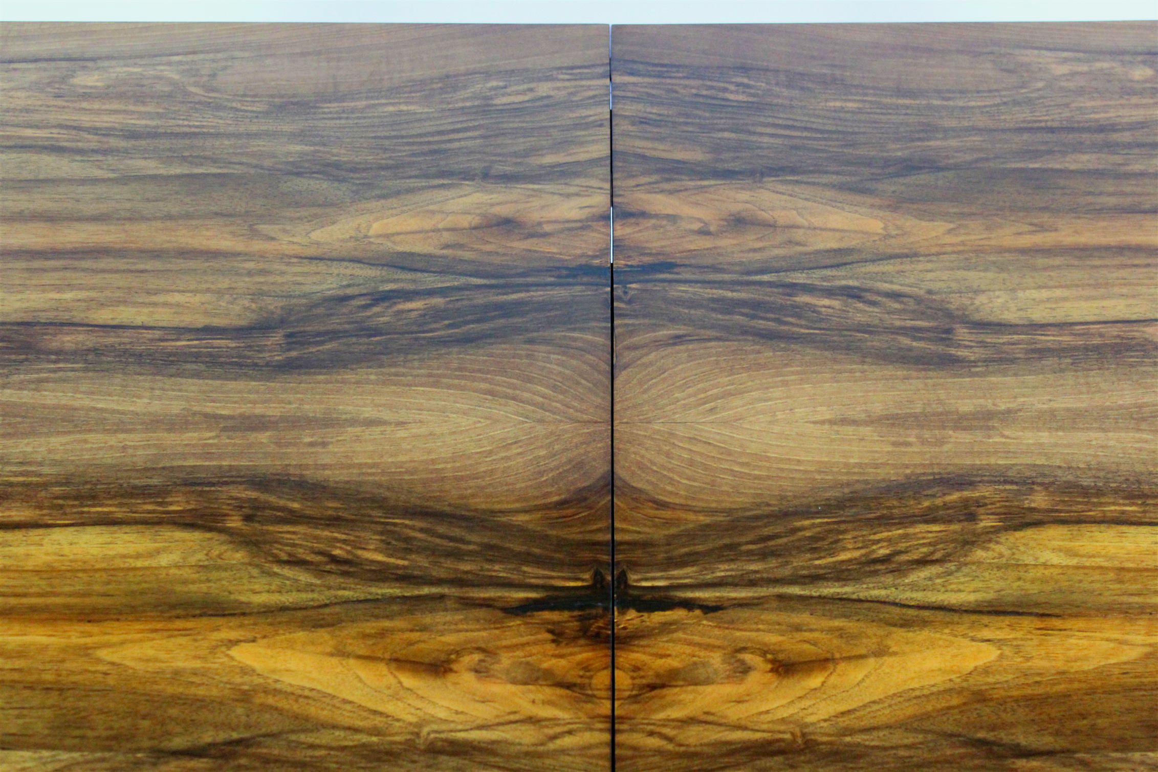 Restored Walnut Folding Dining Table by Jindřich Halabala for Drevotvar, 1940s For Sale 5