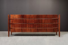 Restored William Hinn Anthropomorphic Bedroom Set, 1950s Sweden, Signed