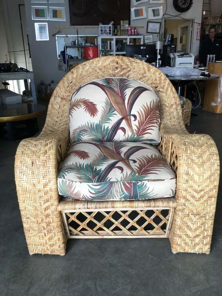 Restored Woven Wicker 