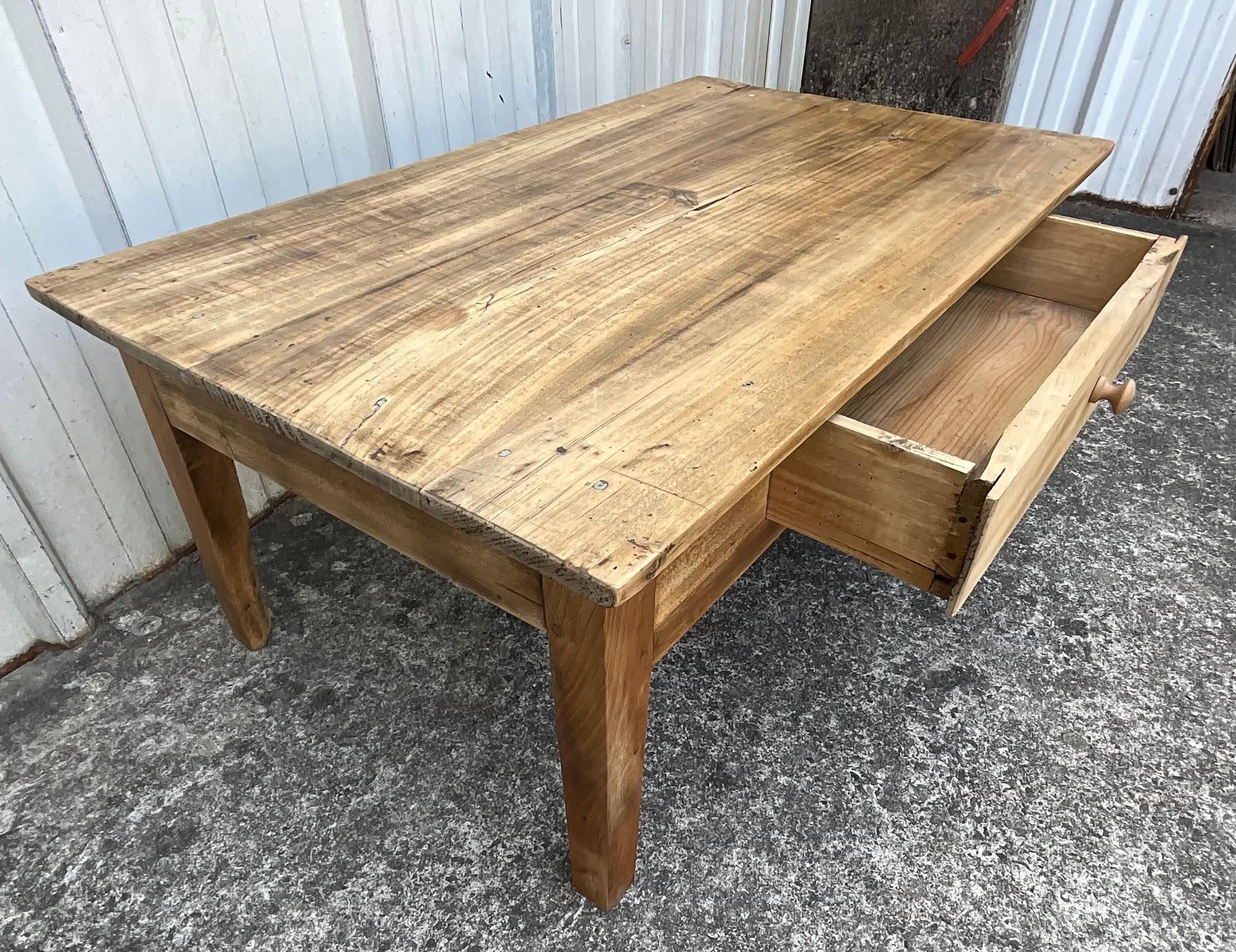 Campaign Restyled Antique Coffee Table – Late 19th Century For Sale