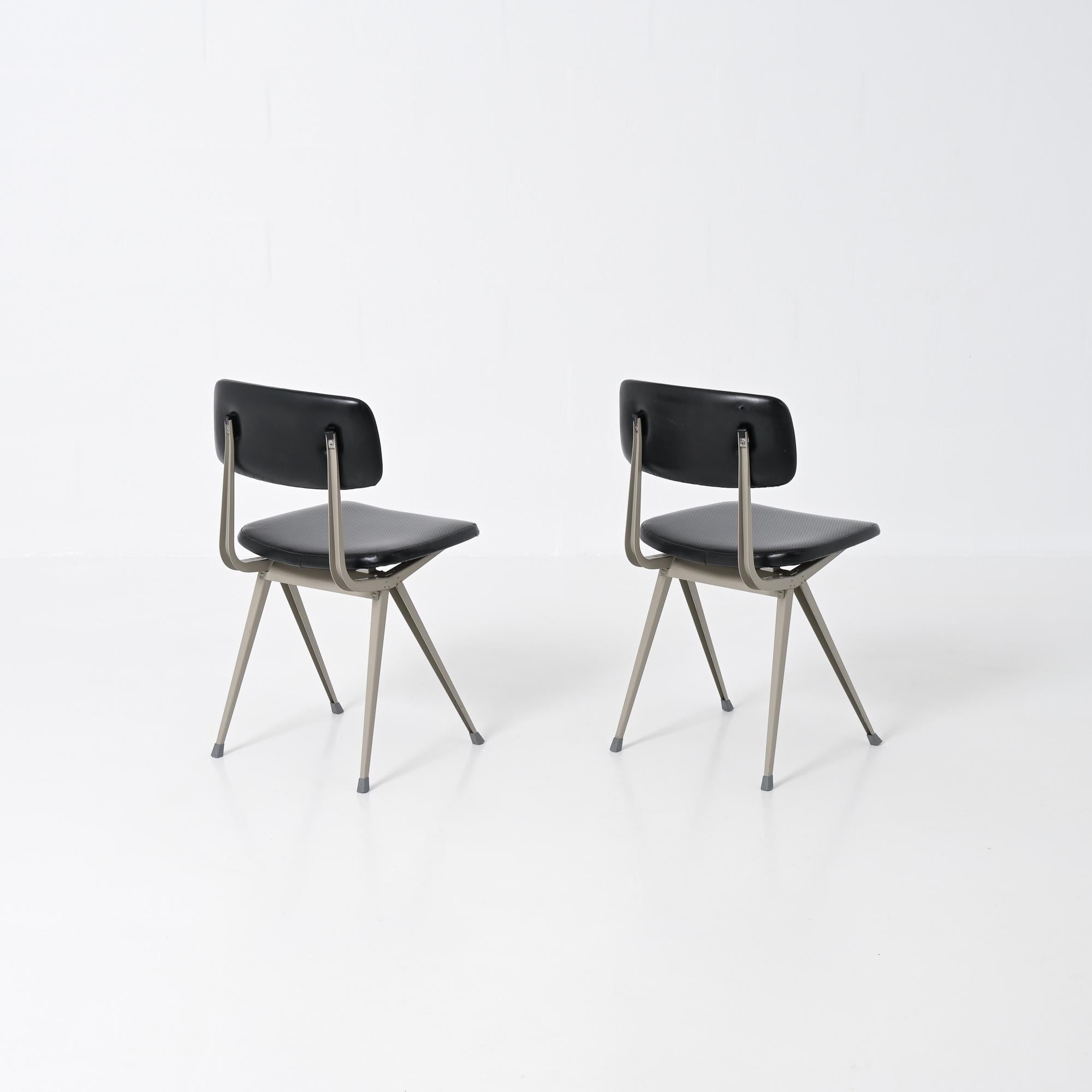Steel Result Chair by Friso Kramer and Wim Rietveld for Ahrend de Cirkel, 1958 For Sale