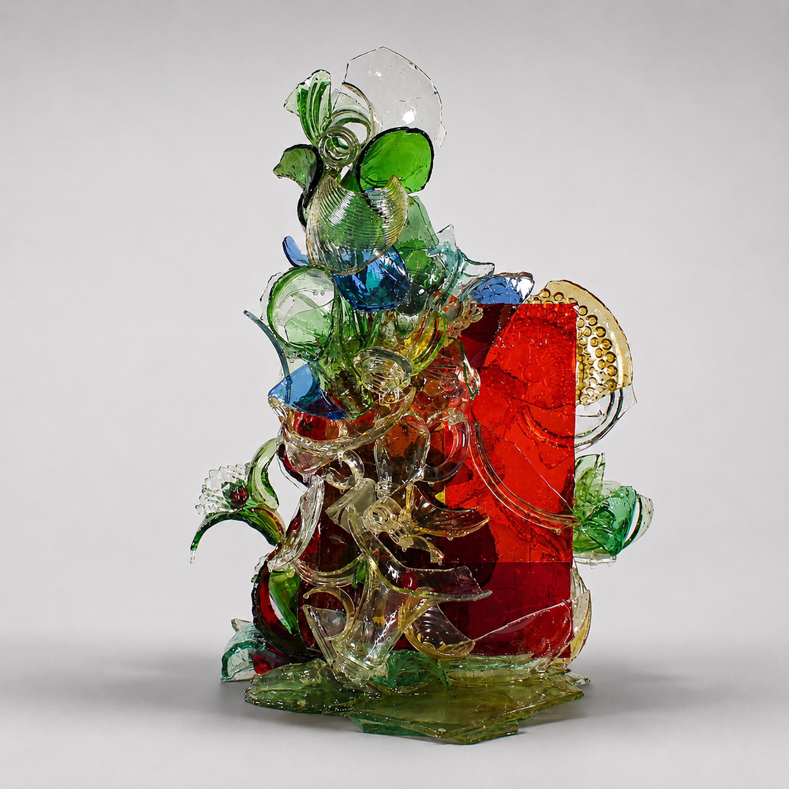 "Tabasco" - Vintage Glass Sculpture - Art by Resurrect Studio
