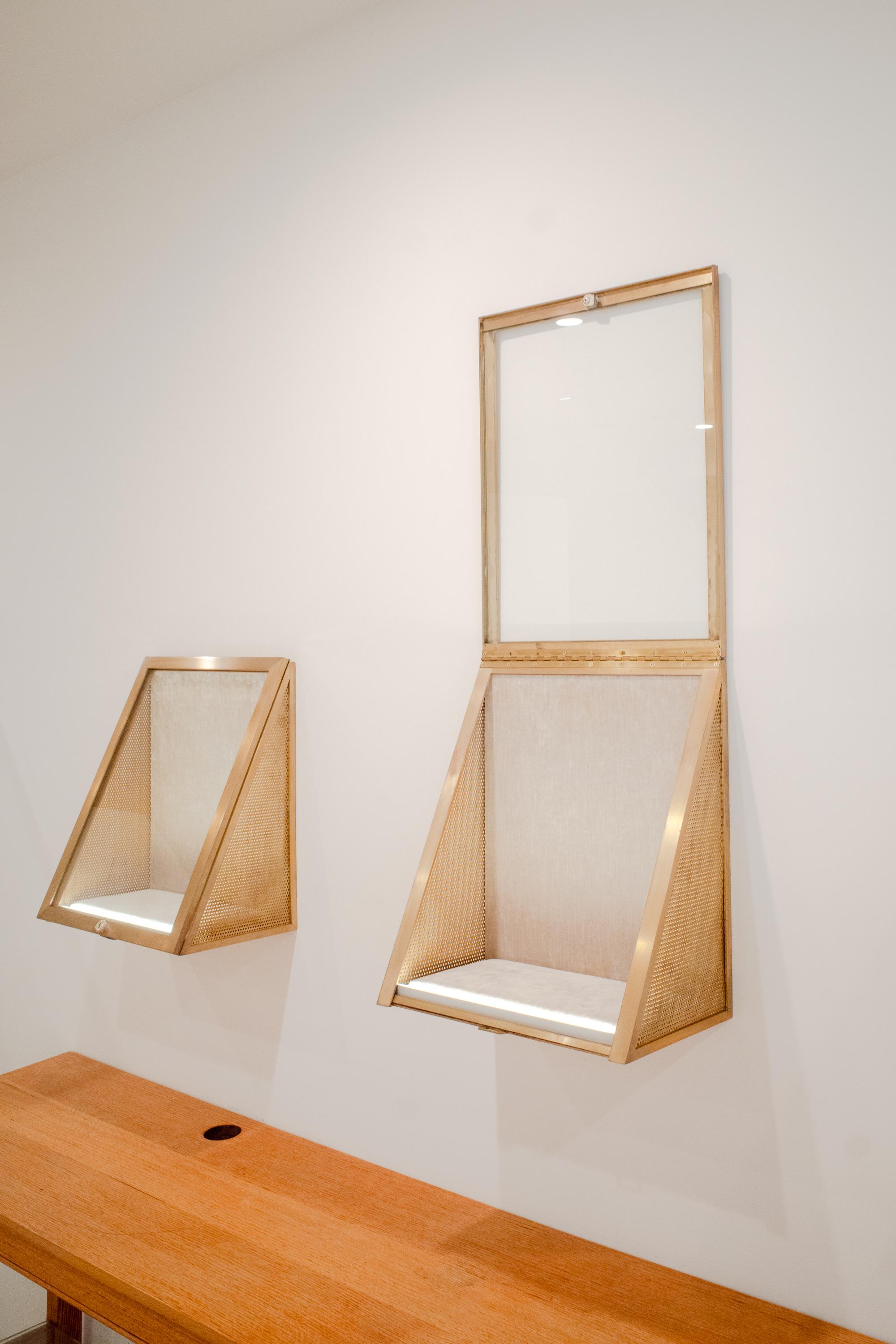 Brass Retail Jewelry Cases - Custom For Sale