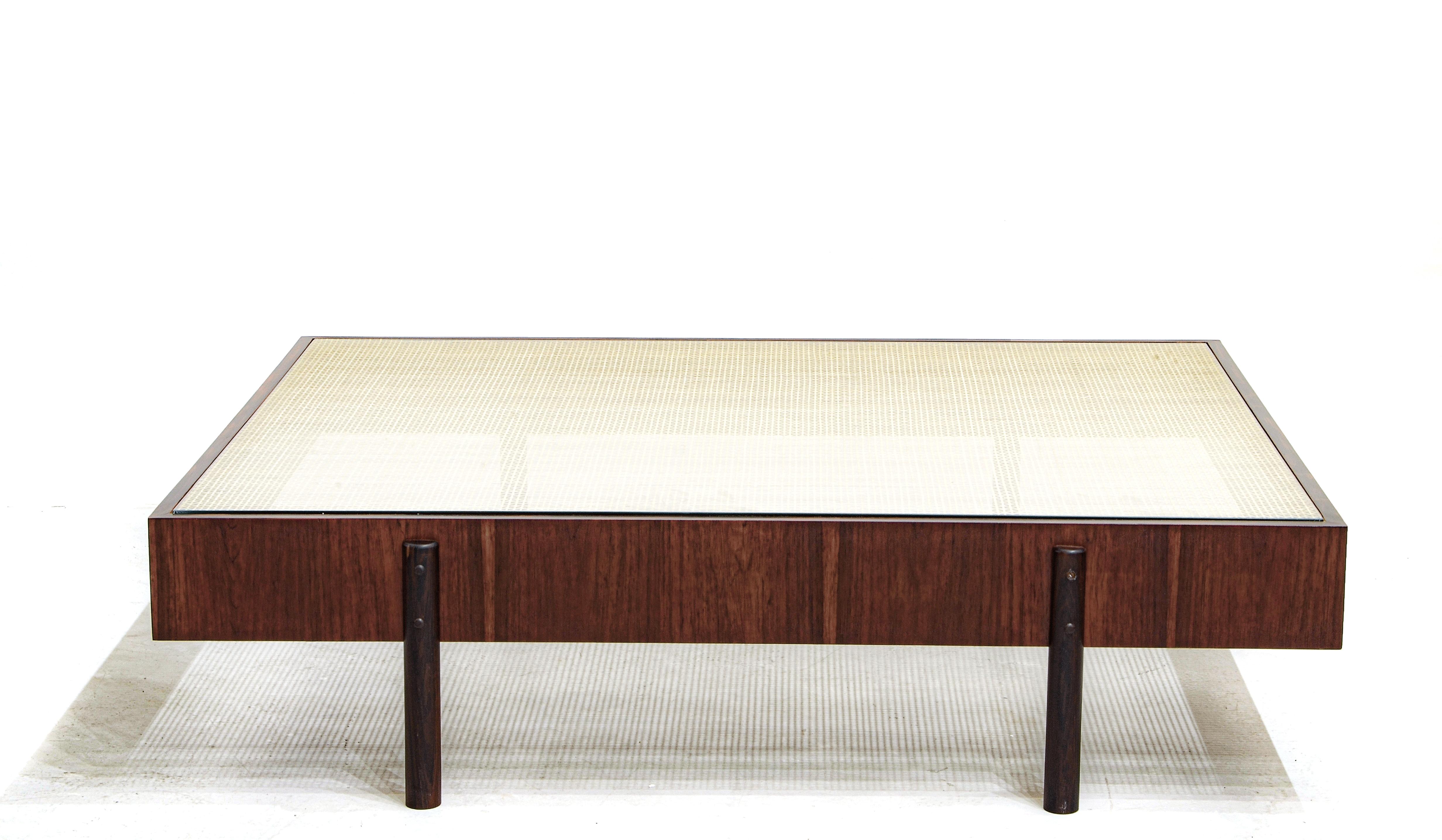 Mid-Century Modern Retangular Adi Coffee Table, 2019, 60's-Inspired, Brazilian Design