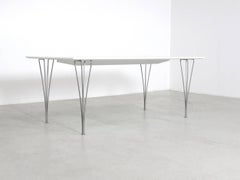 Retangular Piet Hein Bruno Mathsson Table for Fritz Hansen, 1970