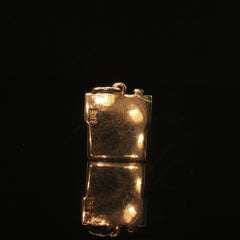 Retired James Avery 14K Yellow Gold Home Sweet Home Pendant Charm 4.1g RARE HTF