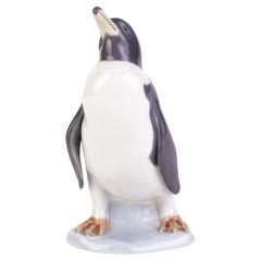 Groupe de sculptures en porcelaine fine Retired Lladro « Pingouin » 5247