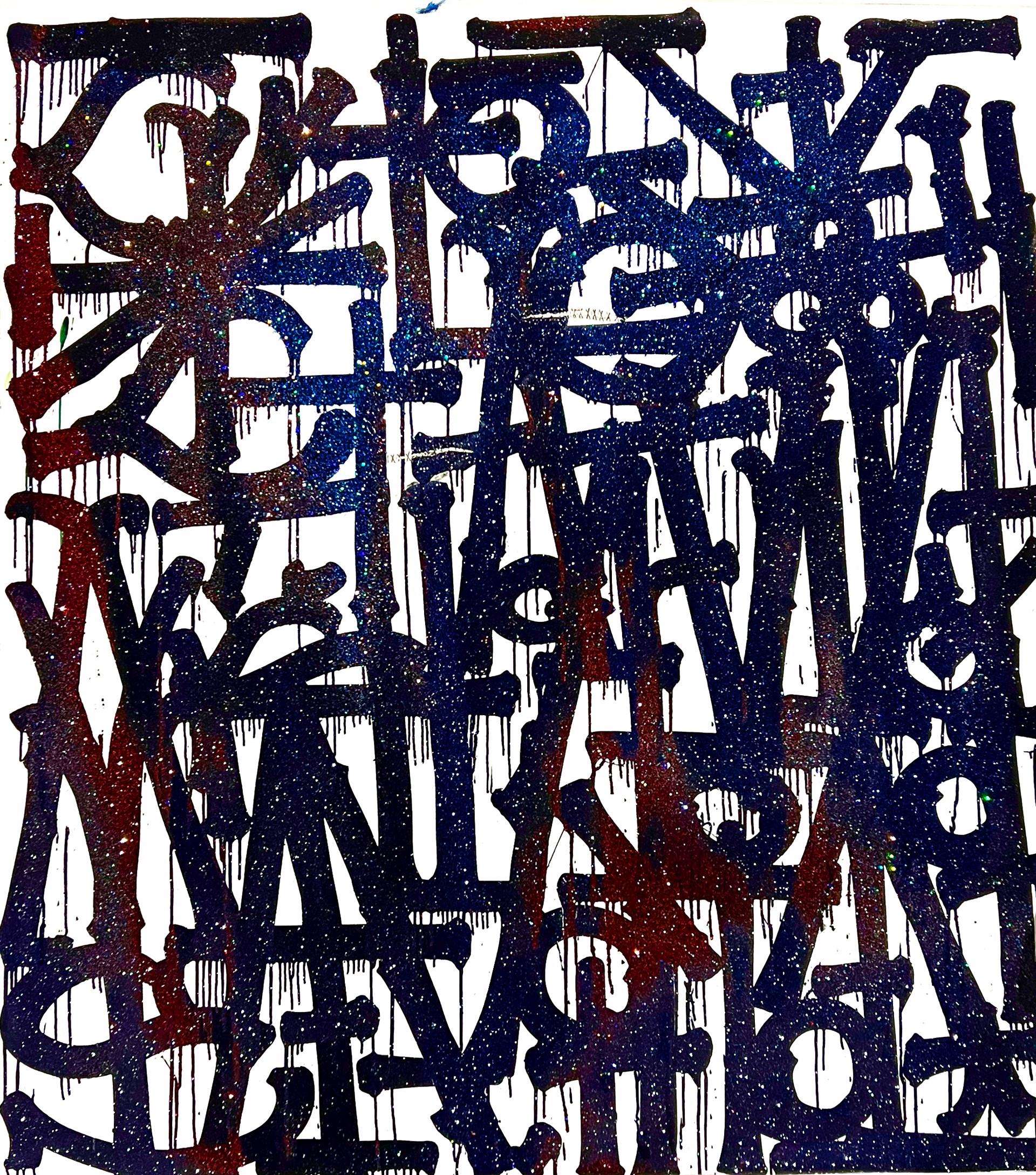 A Night's Rest - Painting by RETNA