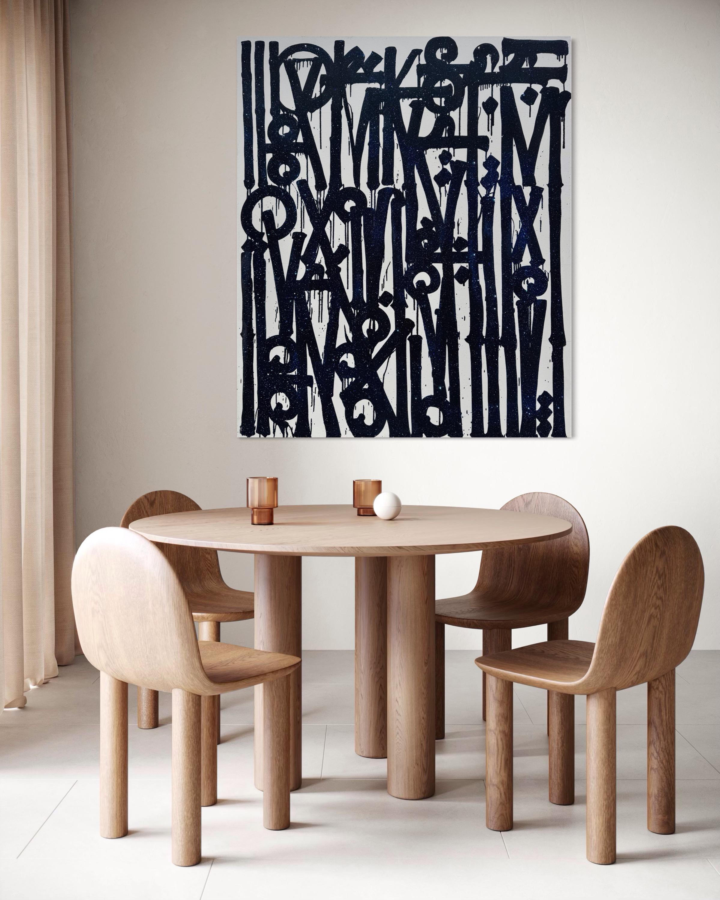 Marc of the Wooden Soldier - Street Art Painting by RETNA