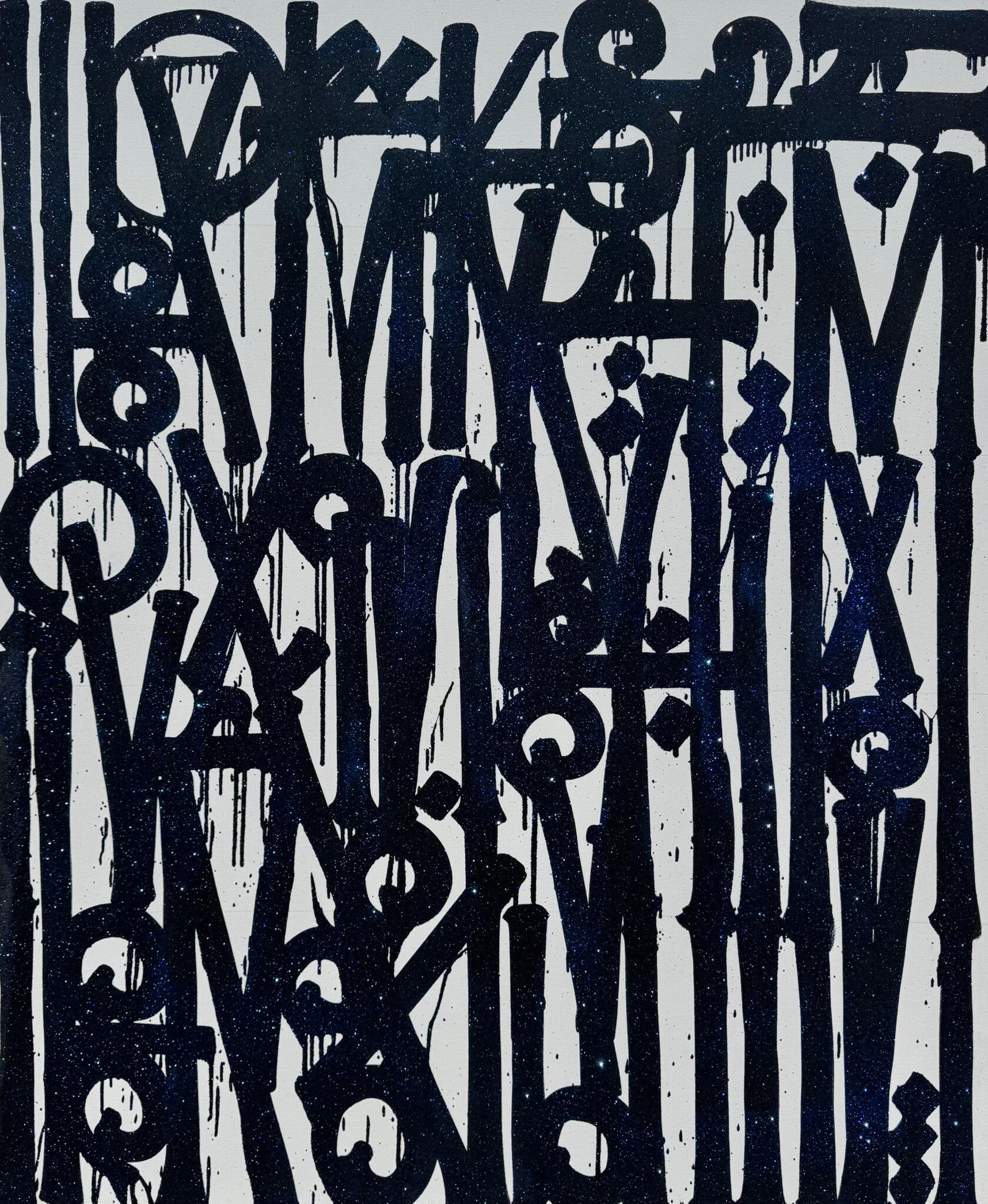 RETNA Abstract Painting - Marc of the Wooden Soldier