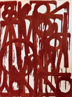 Red on White