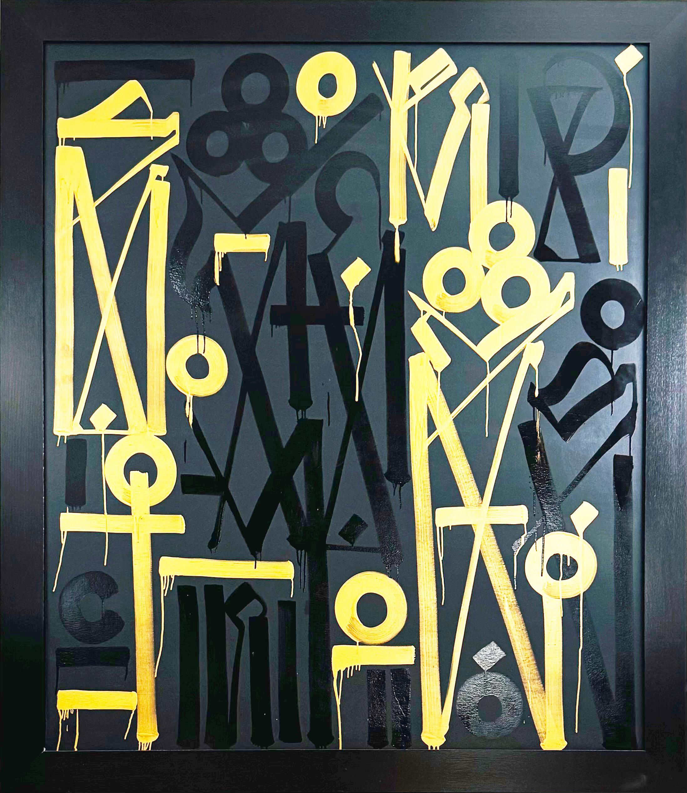 Sacred Solicitations I - Painting by RETNA