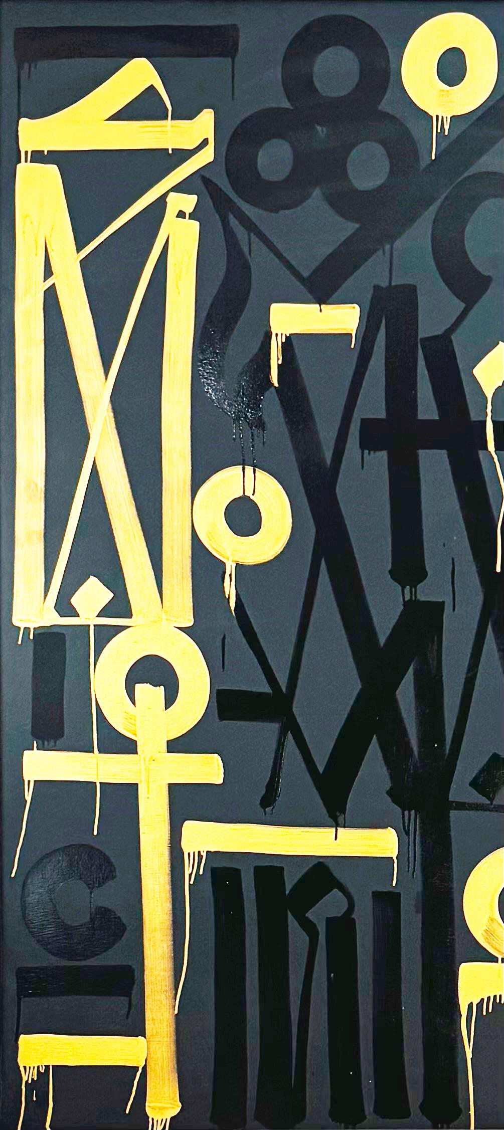 Sacred Solicitations I - Street Art Painting by RETNA