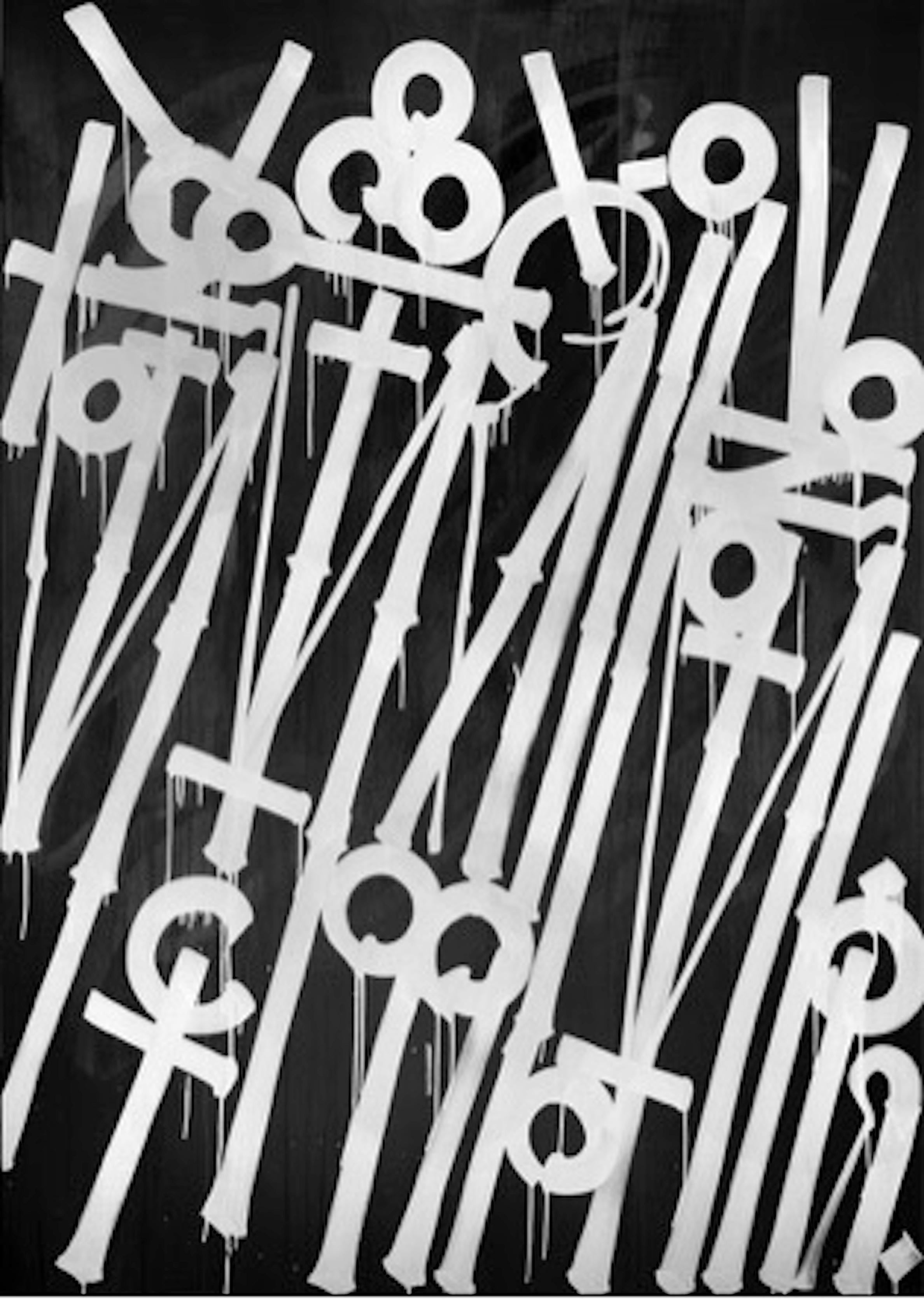 RETNA Abstract Painting - Seclusion 
