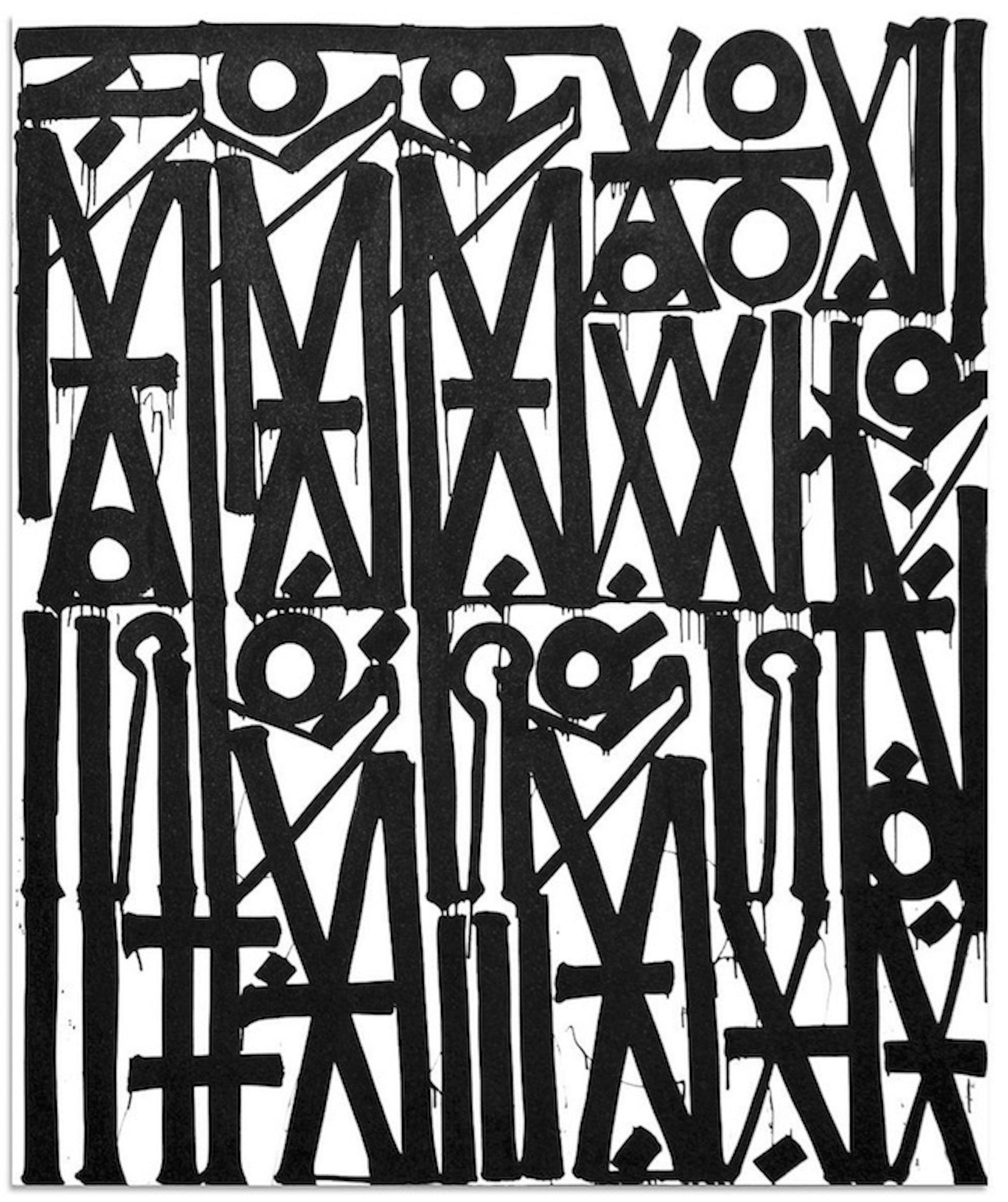 RETNA Abstract Painting - See You When I See You