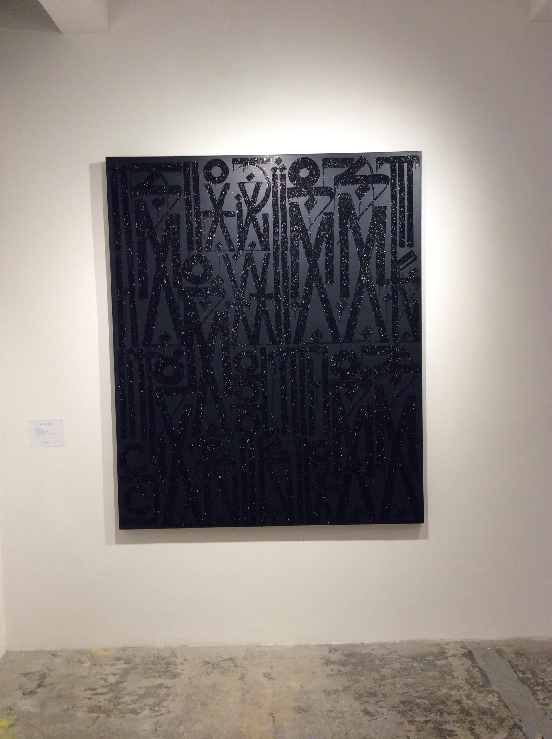 Estudio del léxico - Painting Abstracto de RETNA