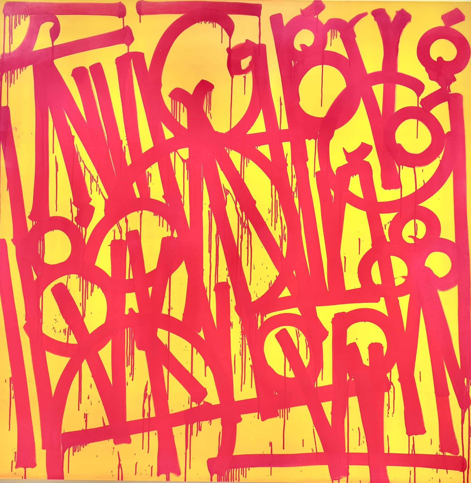 RETNA Abstract Painting - Sugar and Spice