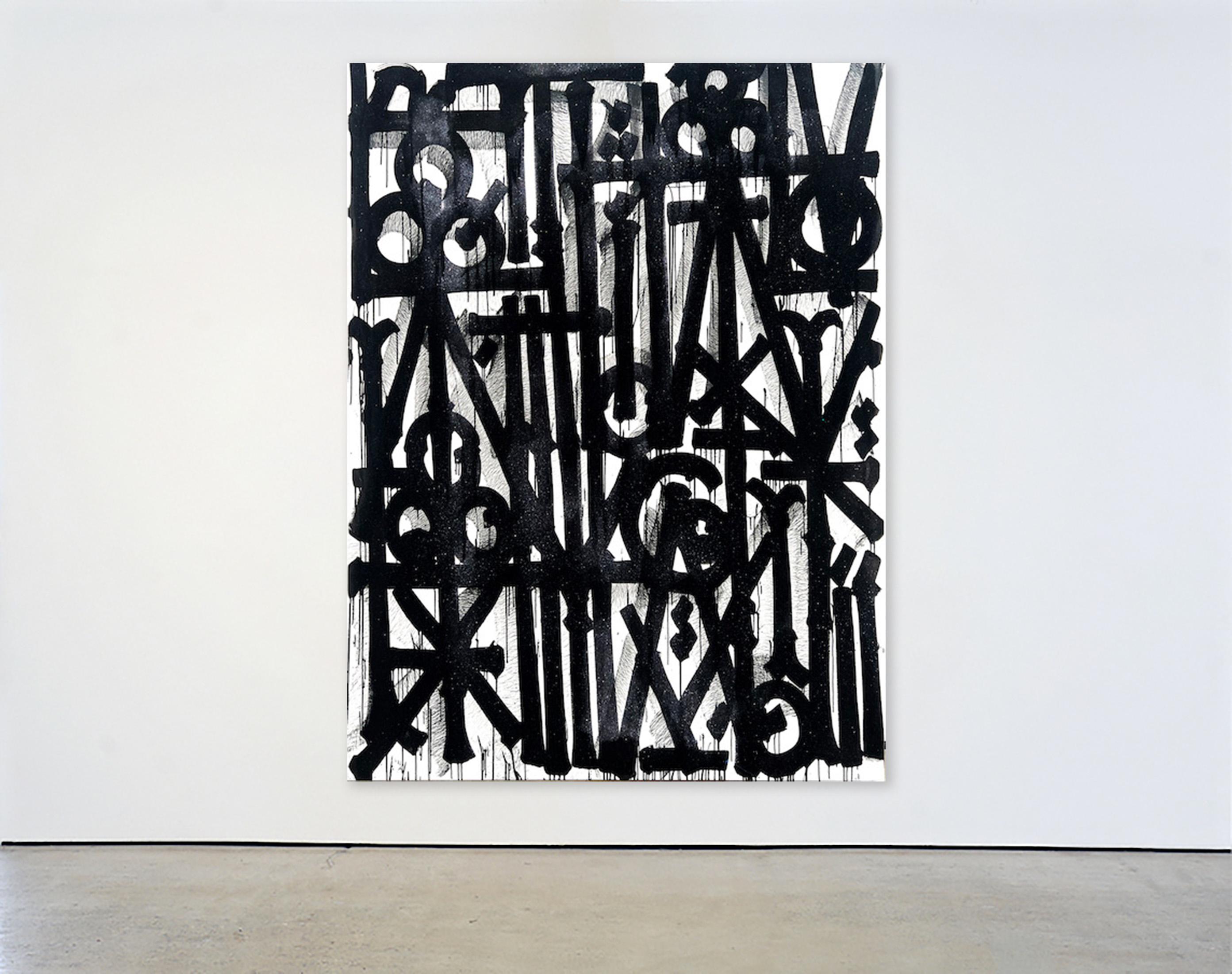 Untitled - Painting by RETNA