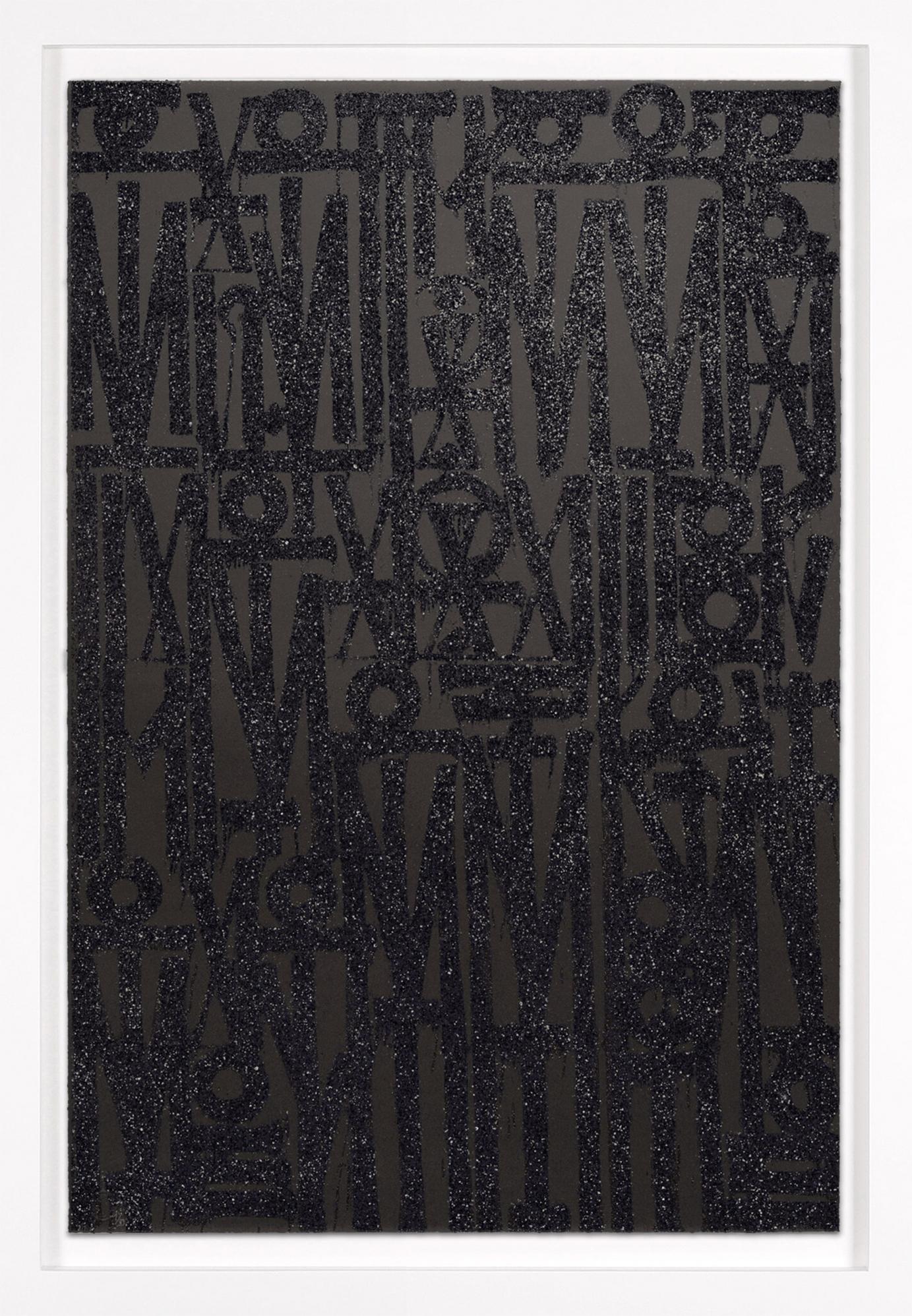 
EVEN THE HEART SKIPS A BEAT
 (Black on Black)