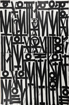 Even The Heart Skips a Beat, Rare Matching Set, Modern Street Art, Retna