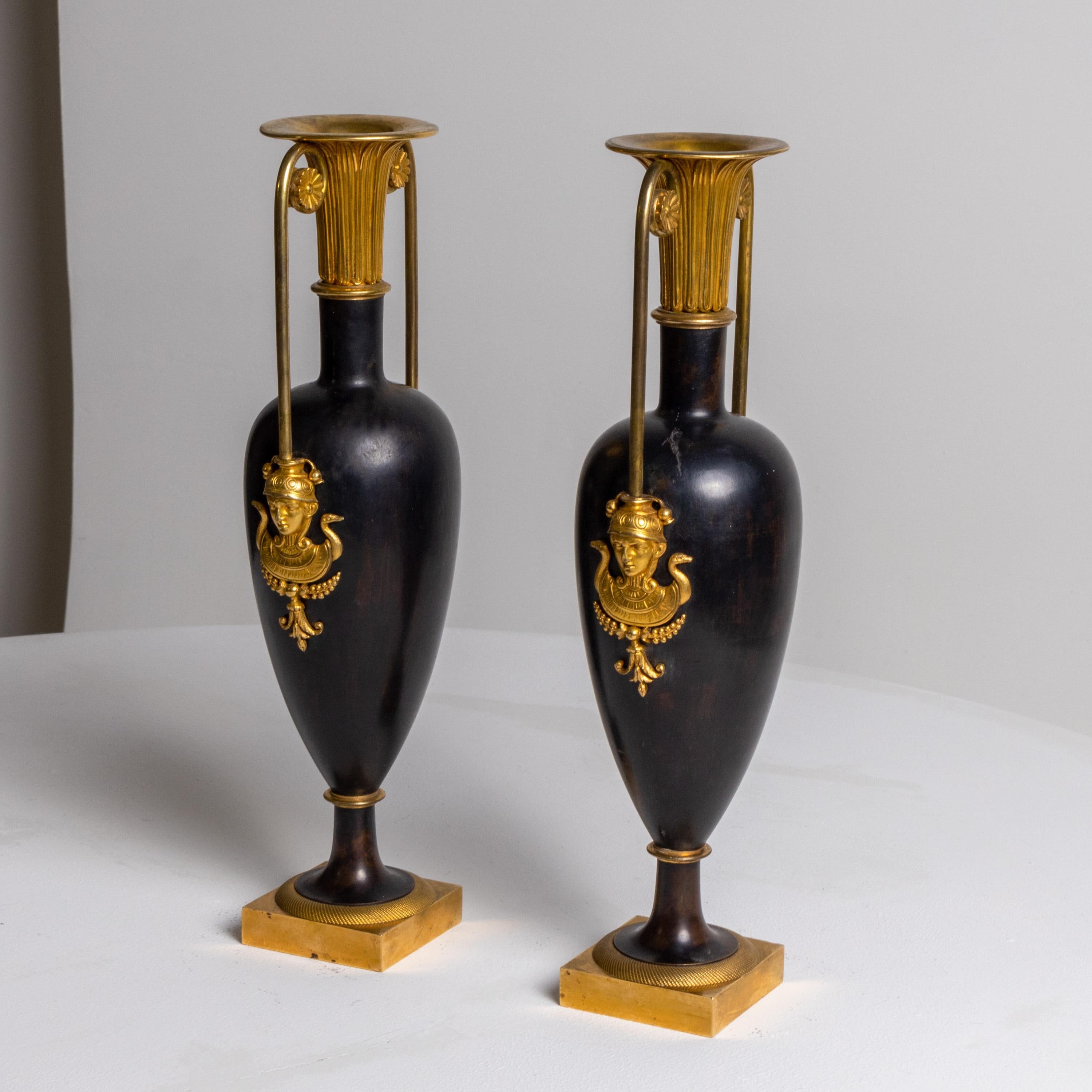 Retour D'egypte Vases, Early 19th Century For Sale 3