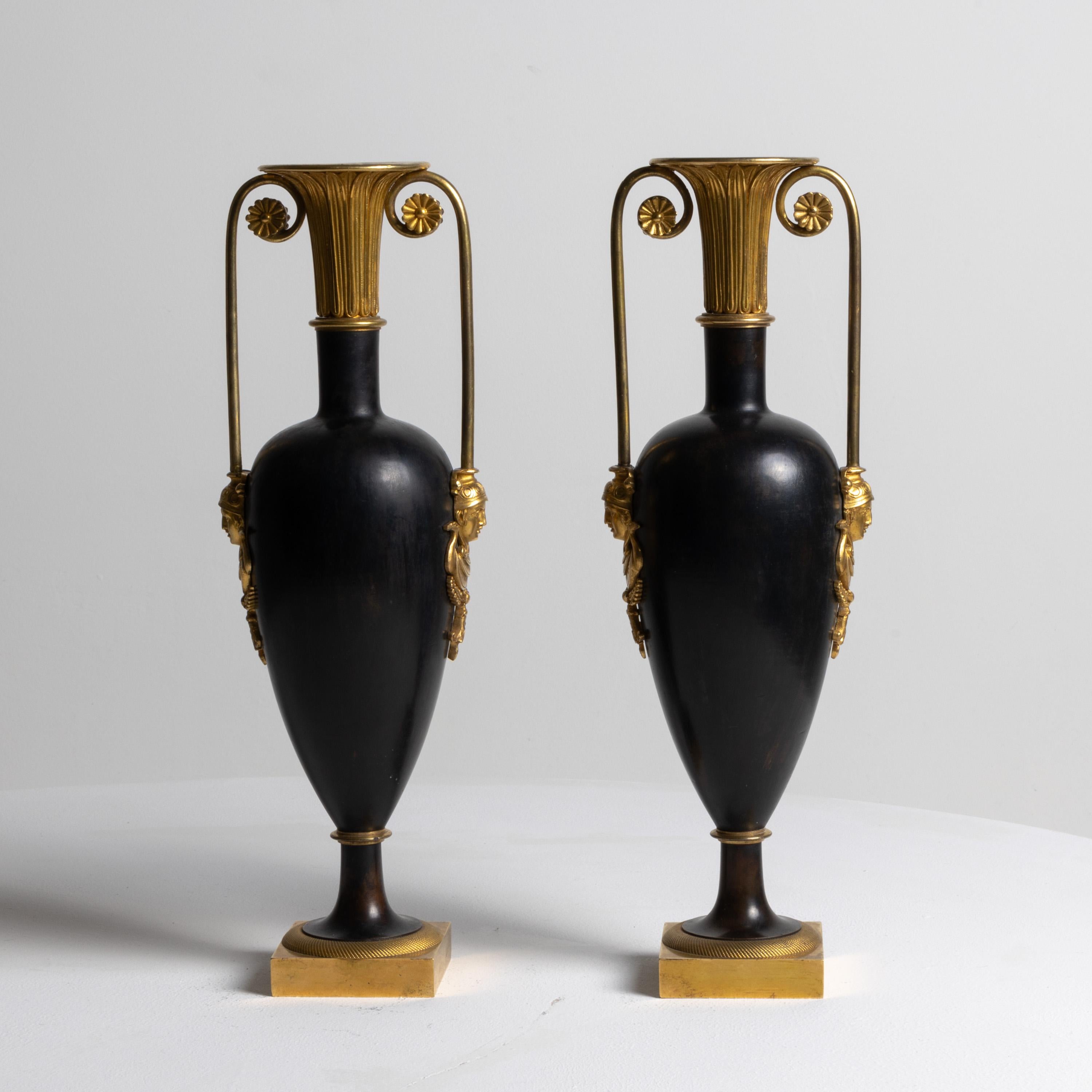 Retour D'egypte Vases, Early 19th Century For Sale 4