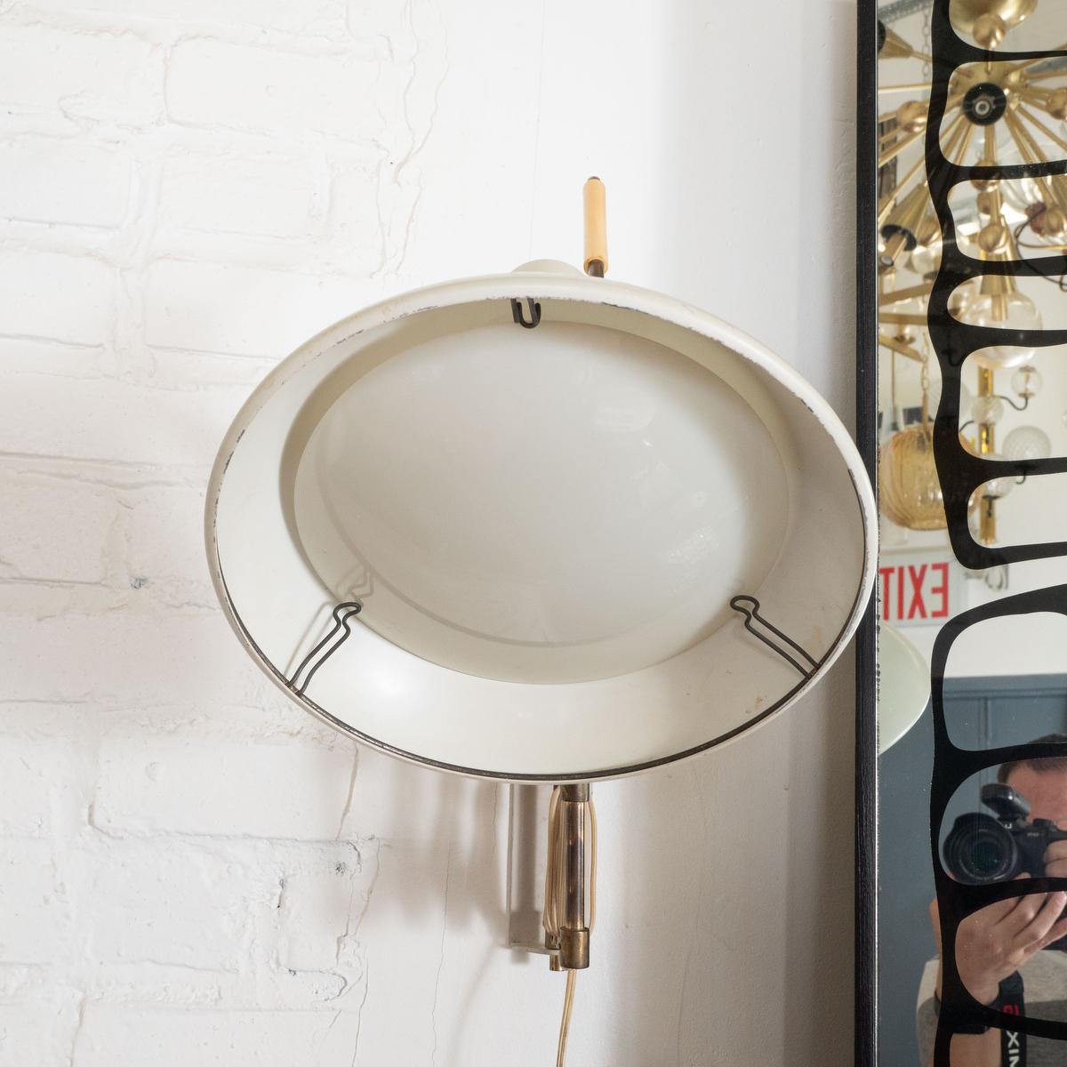 Retractable Sconce / Task Light by Lightolier 5