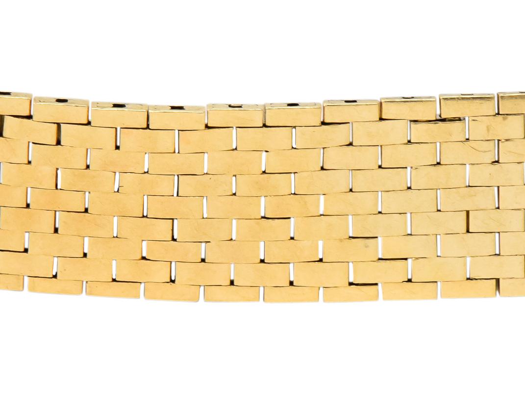 Retro 0.40 Carat Diamond Ruby 14 Karat Gold Buckle Ring 3