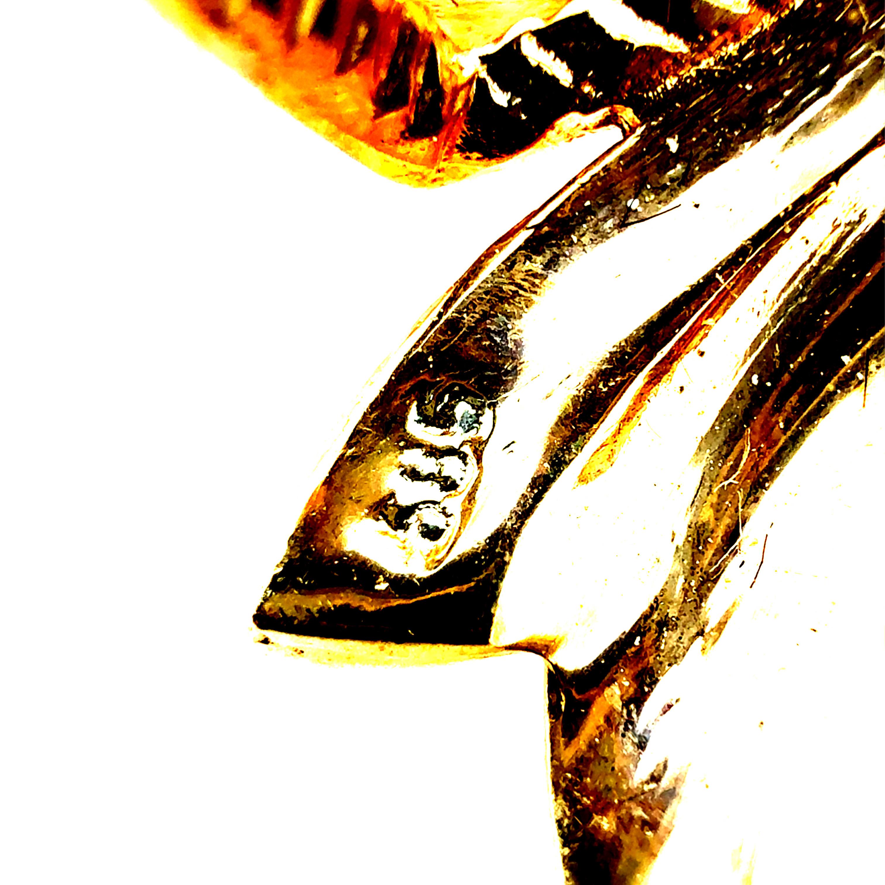 Retro 14K Gold 2,5 Karat natürlichen Rubin Biene Pin Brosche CIRCA 1985 für Damen oder Herren im Angebot