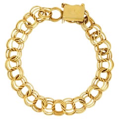Retro 14k Link Bracelet