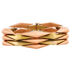 Retro 14K Yellow and Rose Gold Bracelet