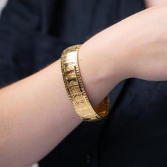 Retro 18k Gelbgold Armband CIRCA 1970er Jahre
