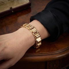 Retro 1940s Tiffany & Co. 14KT Gold Bracelet
