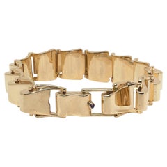 Retro 1940s Tiffany & Co. 14KT Gold Bracelet