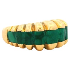 Gold Dome Rings