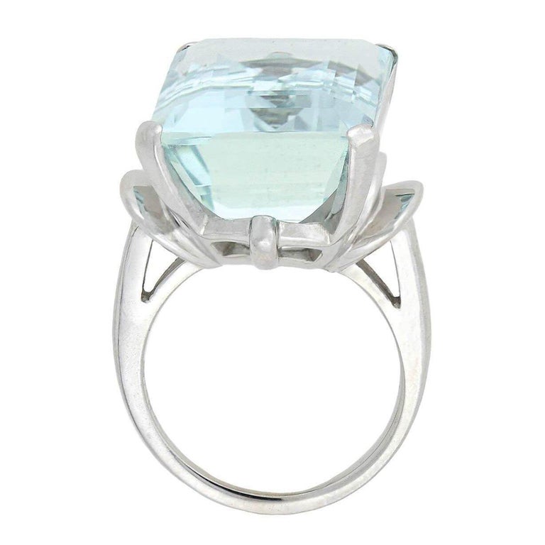L-4] AQUA SILVER / 21号 / 30g SKULL RING アクセサリー
